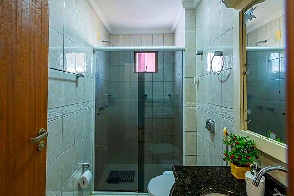 CLTW202 - Apê quadra mar com churasqueira, 2 vagas