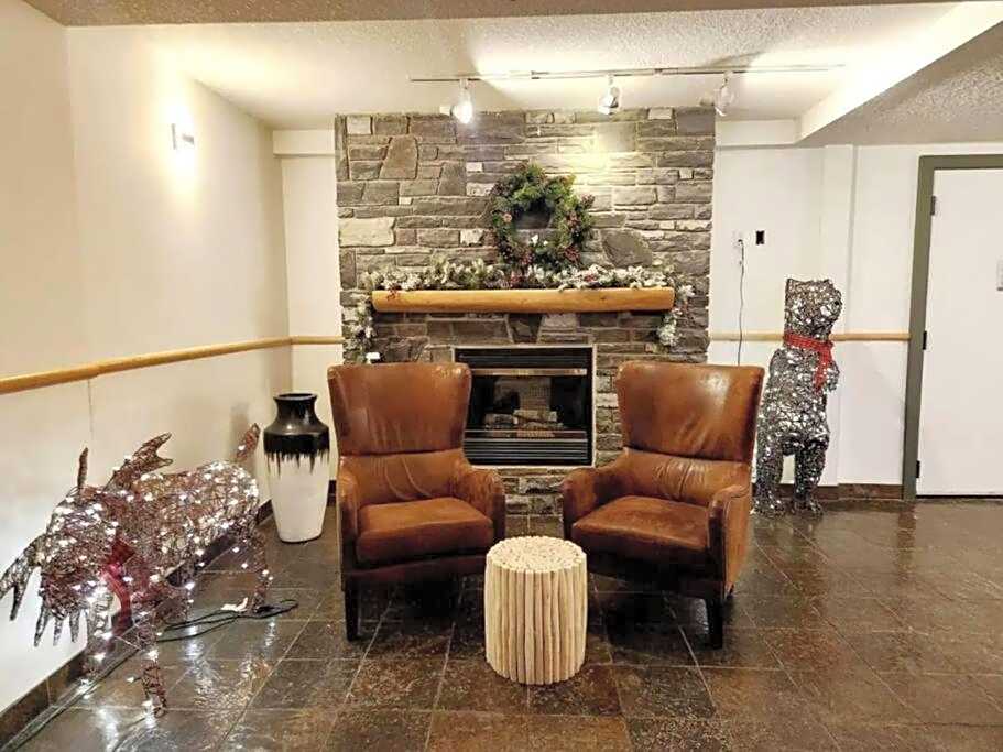 W463 Canmore 2BD 2BT, AC, MT view, Central Location
