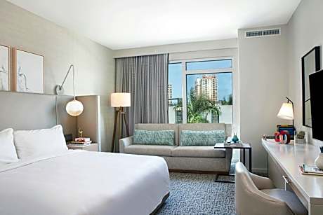 Pure (R) Wellness Guest room, 1 King, Sofa bed, City view