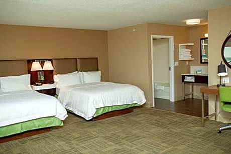Queen Studio Suite with Two Queen Beds and Sofa Bed - Non-Smoking