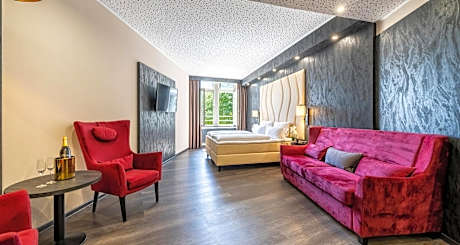 Premium Room with Two Single Beds and Sofa Bed
