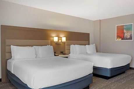 Queen Room with Two Queen Beds and Mobility Accessible Tub - Communication Assistance