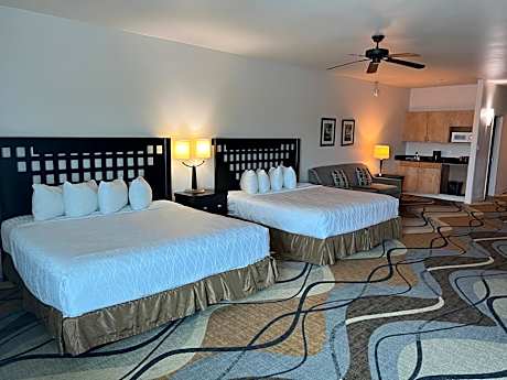 King Suite with Two King Beds and Sofa Bed