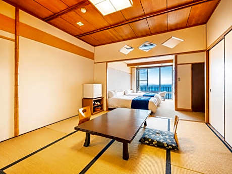 Japanese-Style Room with Tatami area and Ocean View
