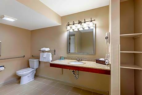 1 QUEEN BED,MOBILITY ACC,COMMASSIST,BATHTUB,NSMK,FULL BREAKFAST