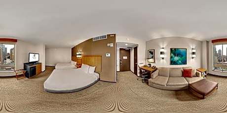 Queen Room with Two Queen Beds and Roll-In Shower - Disability Access