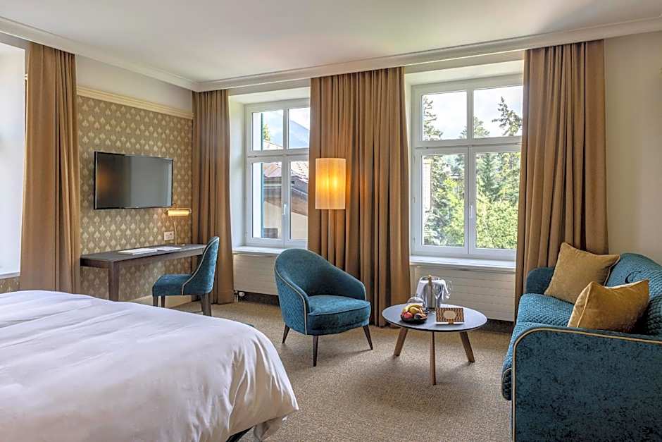 Cresta Palace Celerina St Moritz active-in and experience-out