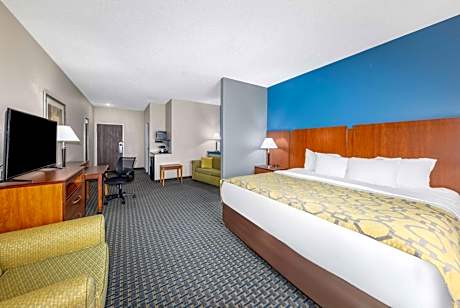 1 King Bed, Mobility Accessible Suite, Bathtub w/ Grab Bars, Non-Smoking