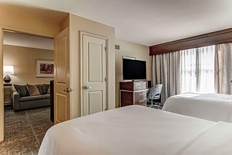 Two Room Suite with Two Queen Beds - Hearing Access