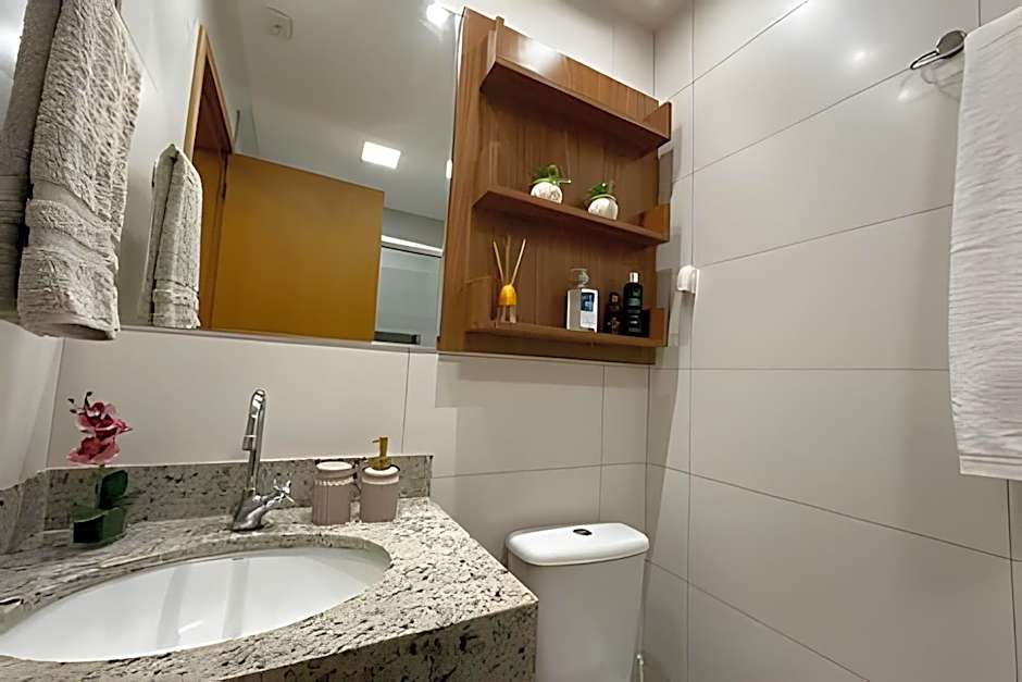 Moderno Flat com Jacuzzi no Pq. Vaca Brava