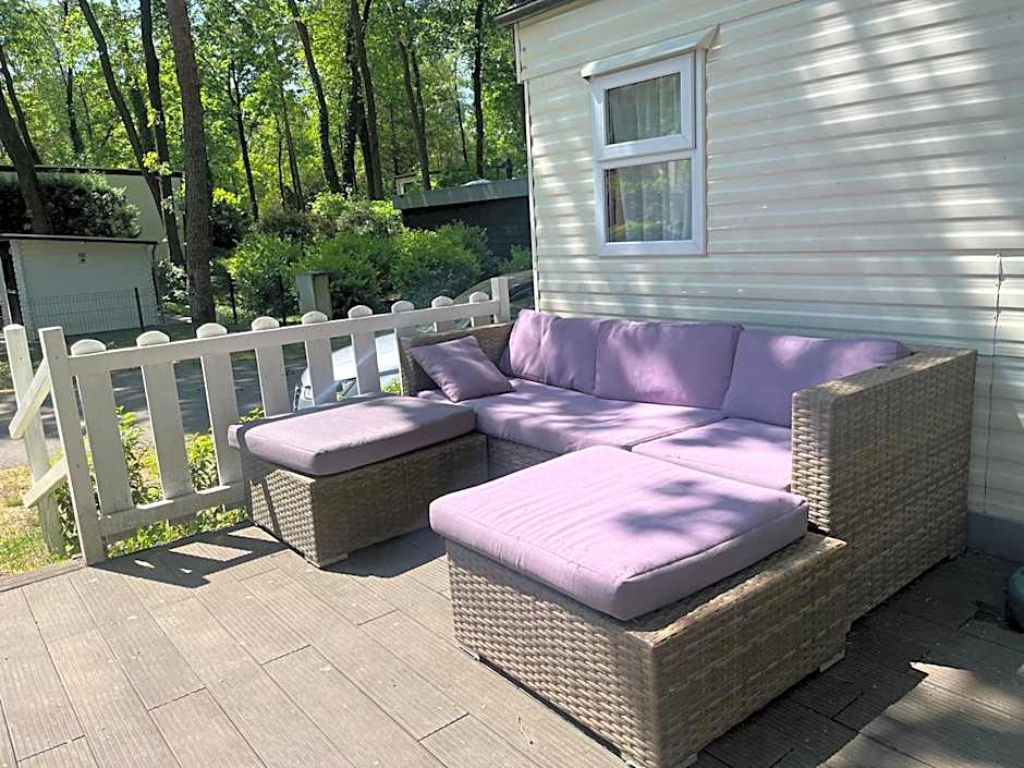 Boshuisje met sauna in Hoenderloo
