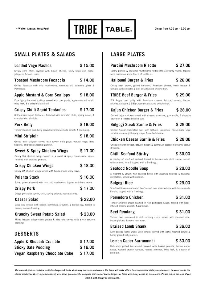 Tribe Perth Kings Park