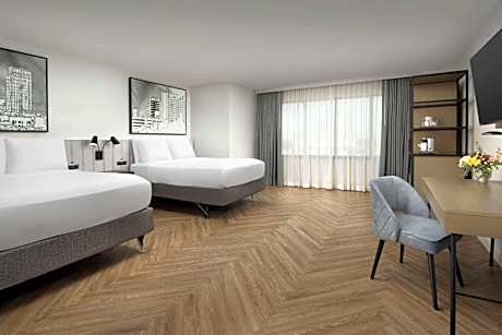 Double Room with Two Double Beds - Disability Access