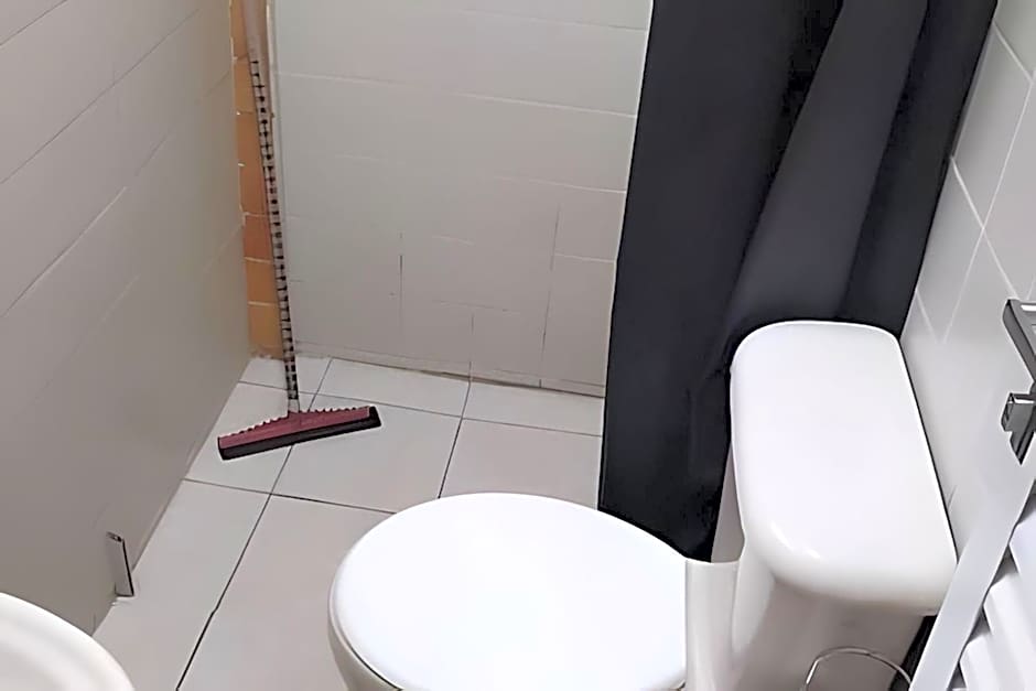 Studio pé na areia com área de churrasco privativa