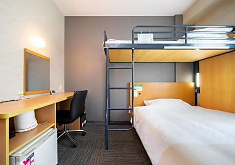 Room with Double Bed and Bunk Bed - Non-Smoking
