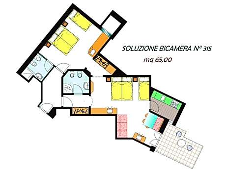 Family Room with Terrace