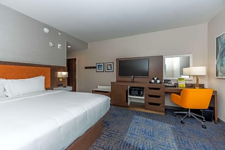King Accessible Room W/ Roll-In Shower Ns