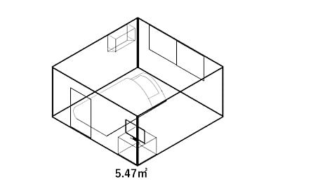 Economy Japanese-Style Twin Room with Shared Bathroom - Non-Smoking