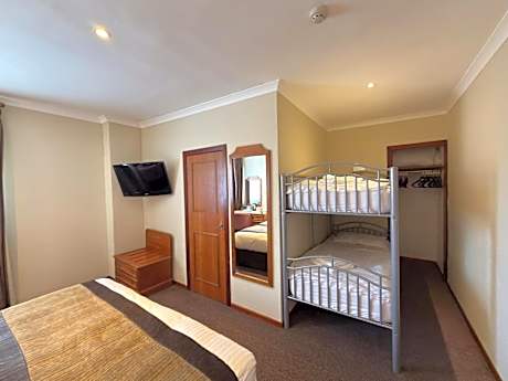 Family Room with 2 Adult Bunks