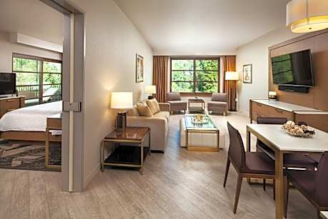 Large Balcony, Club lounge access, 1 Bedroom Presidential Suite, 1 King, Sofa bed