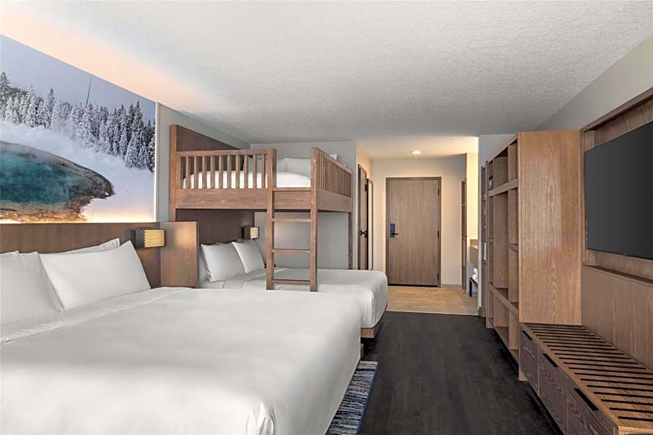 Photo 1 of 6 of Queen Room with One Queen Bed, Bunk Bed and Sofa Bed