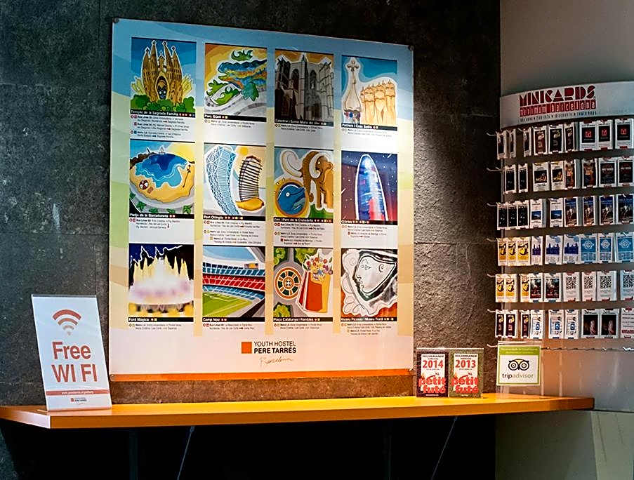 Barcelona Pere Tarres Youth Hostel