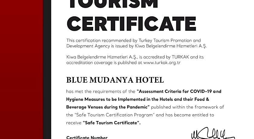 BLUE MUDANYA HOTEL