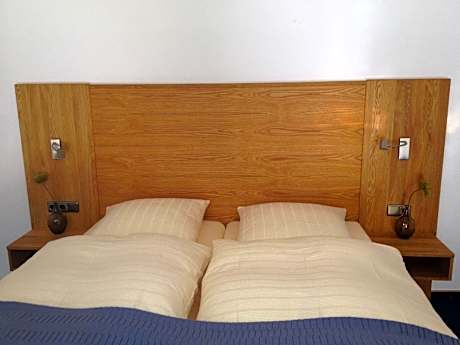 Doppelzimmer-Komfort-Ensuite mit Dusche-Balkon