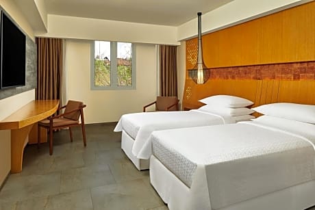 Twin/Single Beds, Courtyard View, Guest Room with Extra Exclusive Access