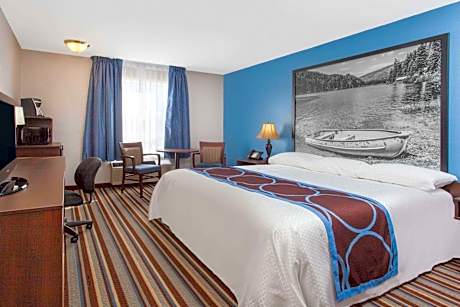 1 King Bed Mobility Accessible Room Non-Smoking