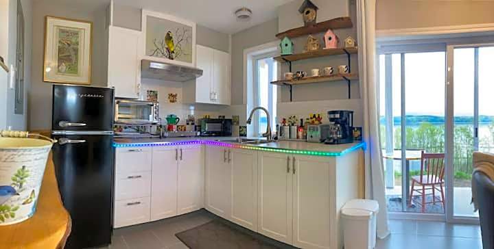 Suite 2 Flèche du fjord vue Saguenay Mont Valin