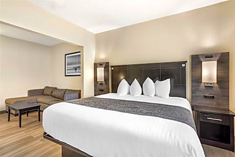 Suite-1 King Bed, Mobility Accessible, Bathtub, Sofabed, Non-Smoking, Continental Breakfast