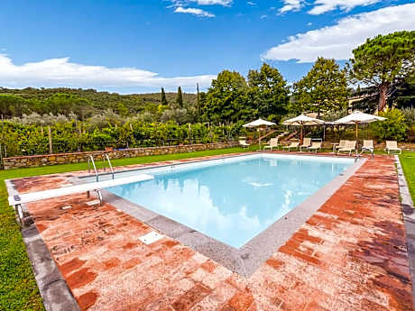 Villa in Tuscany with Pool  Olive Trees