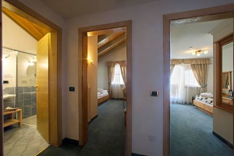 Family Room with Shared Bathroom