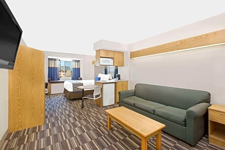 1 Queen Bed Mobility Accessible Studio Suite Non-Smoking