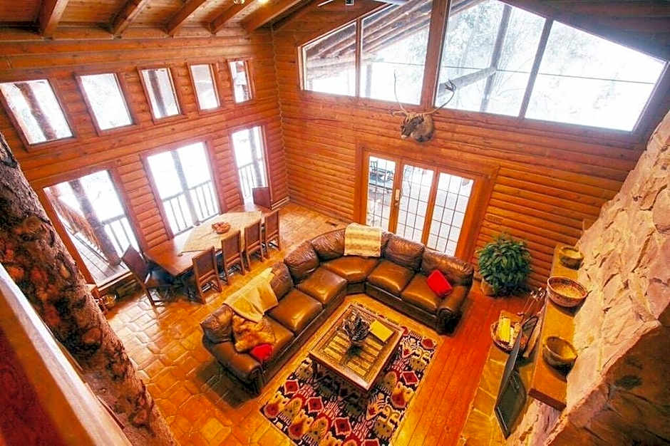 Log Cabin on the Stream
