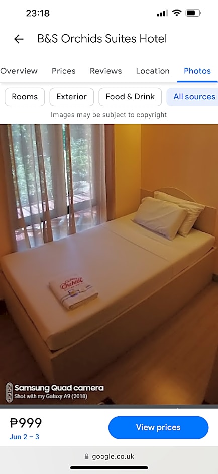 B&S Orchids suites hotel