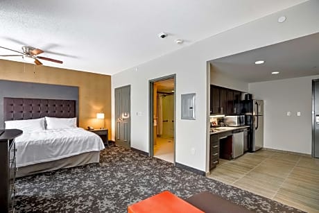 1 King Accessible Roll In Shower Studio Non-Smoking