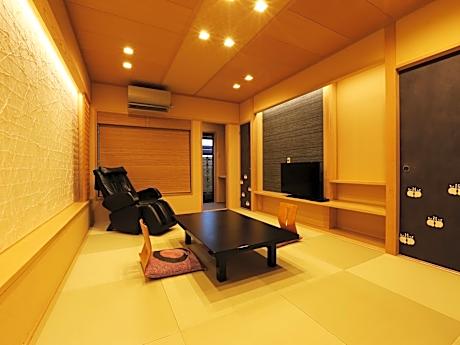 Deluxe Japanese style room with Private Open-Air Bath- Non-Smoking