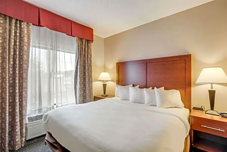 King suite with walk in shower