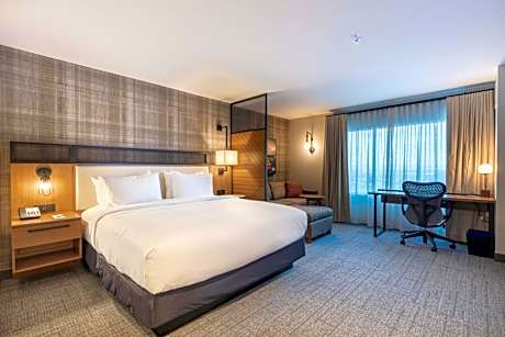 King Studio with Sofa Bed and City View - Hearing Accessible