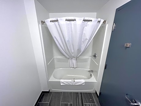 Queen Room with Mobility Access and Roll-In Shower -  Non-Smoking