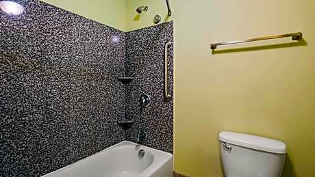 1 QUEEN BED,MOBILITY ACCESSIBLE,BATHTUB,NSMK,FULL BREAKFAST