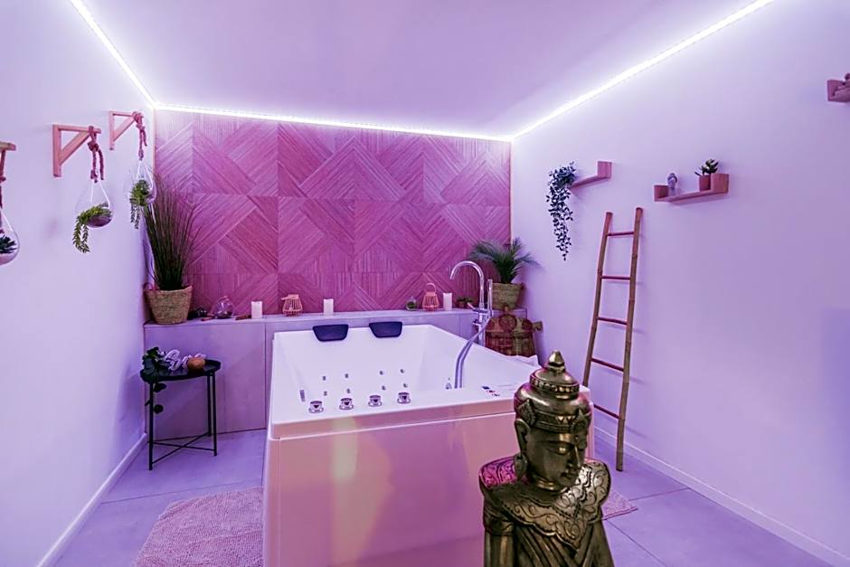 Gîtes Mas des rochers - Romance tropicale avec Spa