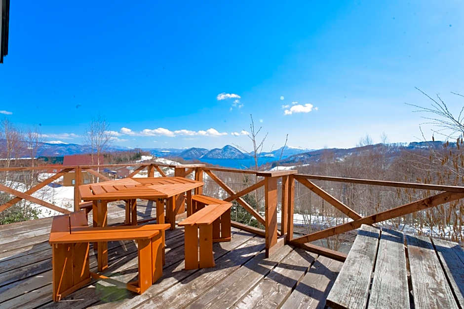 LAKE TOYA Great view log cabin