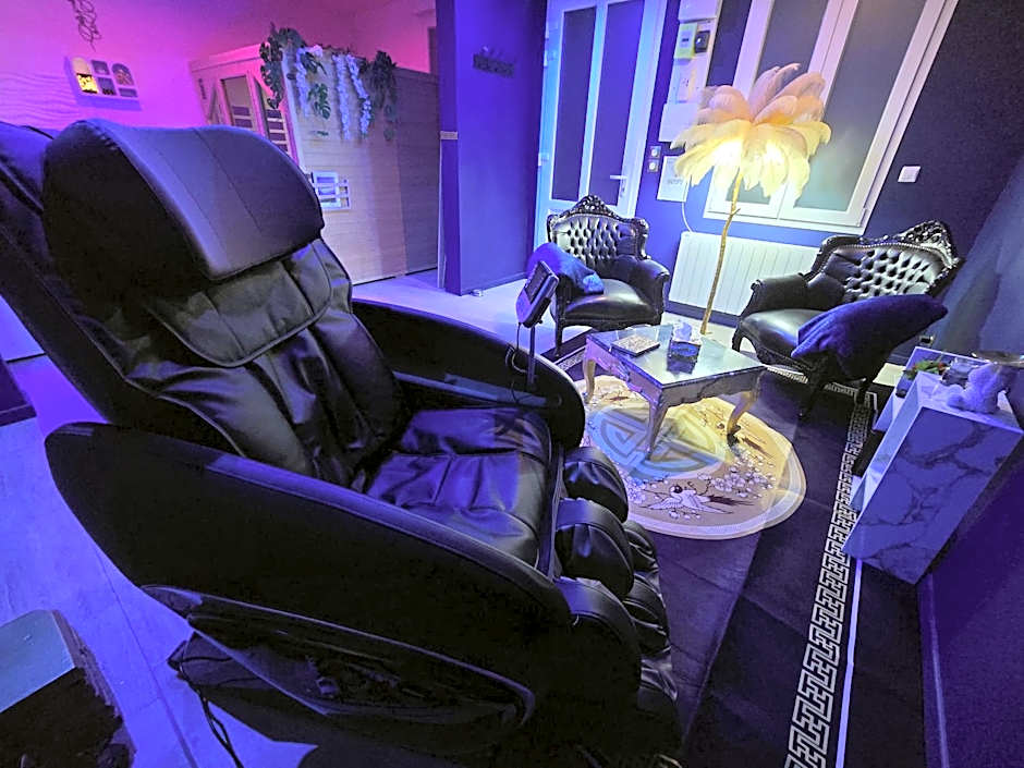 Maison équipée avec petit déjeuner gratuit - balnéo- sauna - siège massant et pièce secrète