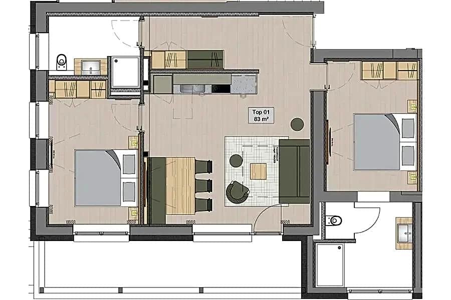 Aparthotel Die Monika
