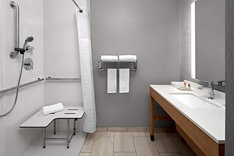 King Suite with Sofa Bed and Roll-In Shower - Disability Access