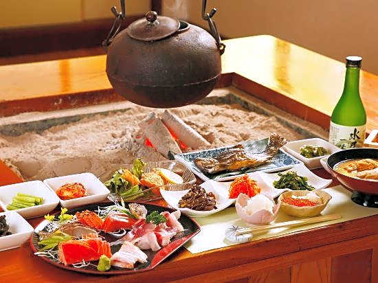 Nozawa Onsen Shinshu Salmon Rock Fish Carp Trou