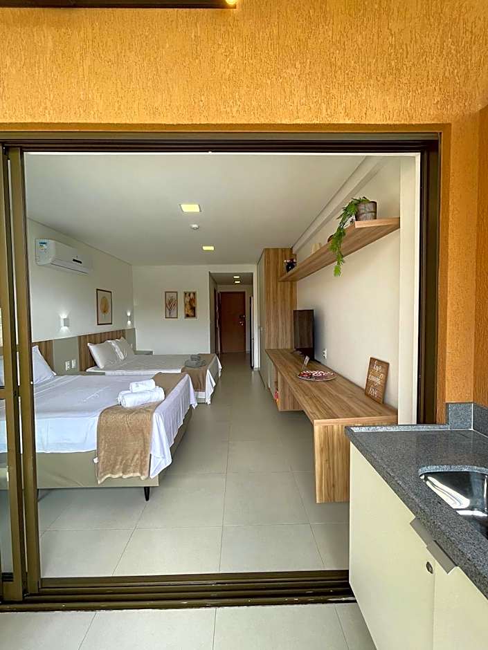 Flats, Apartamentos e Bangalôs na Praia dos Carneiros, ao lado da Igrejinha de São Benedito